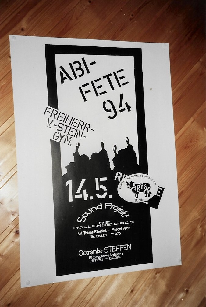 Abi-Fete 1994 Plakat