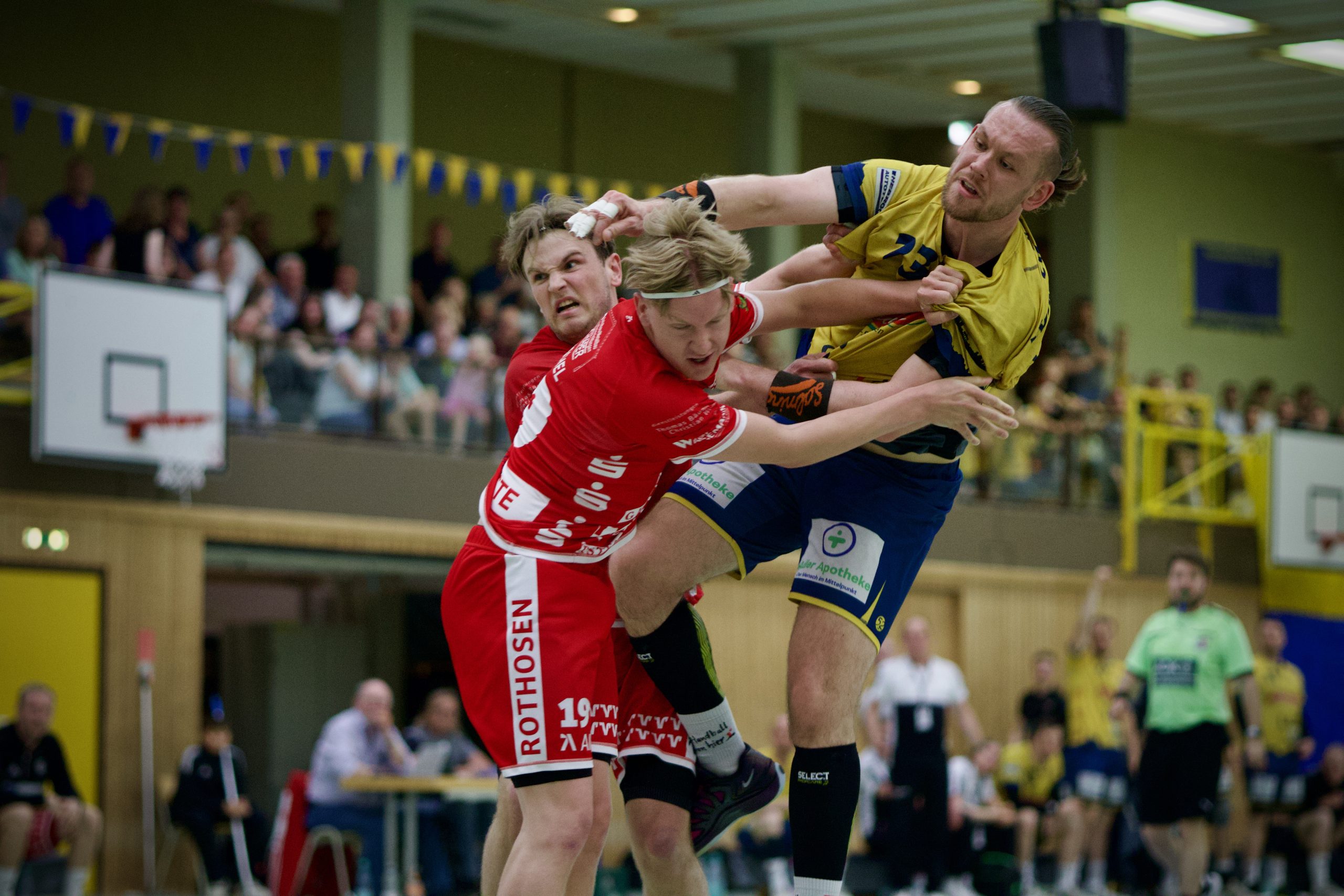 Dynamische Handballszene